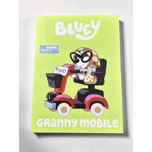 Bluey Wooden Role Book Granny Mobile Playset Brand New SHIPS ASAP